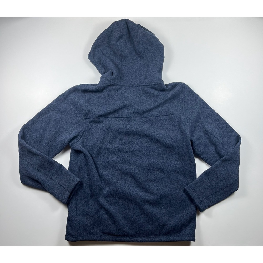 The North Face Gordon Lyons Full Zip Hoodie Mens Large Blue Fleece Jacket - Picture 8 of 12
